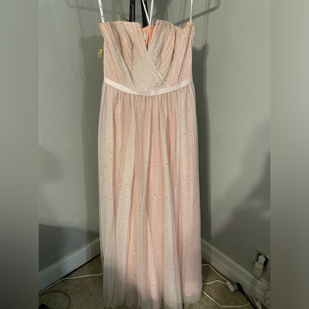 Jules and Cleo Baby Pink Prom Dress